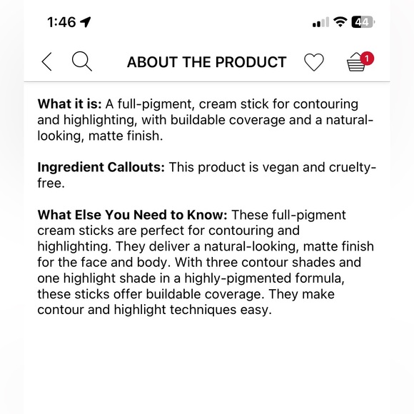 Brand NEW Anastasia Beverly Hills Contour Stick - Picture 2 of 4